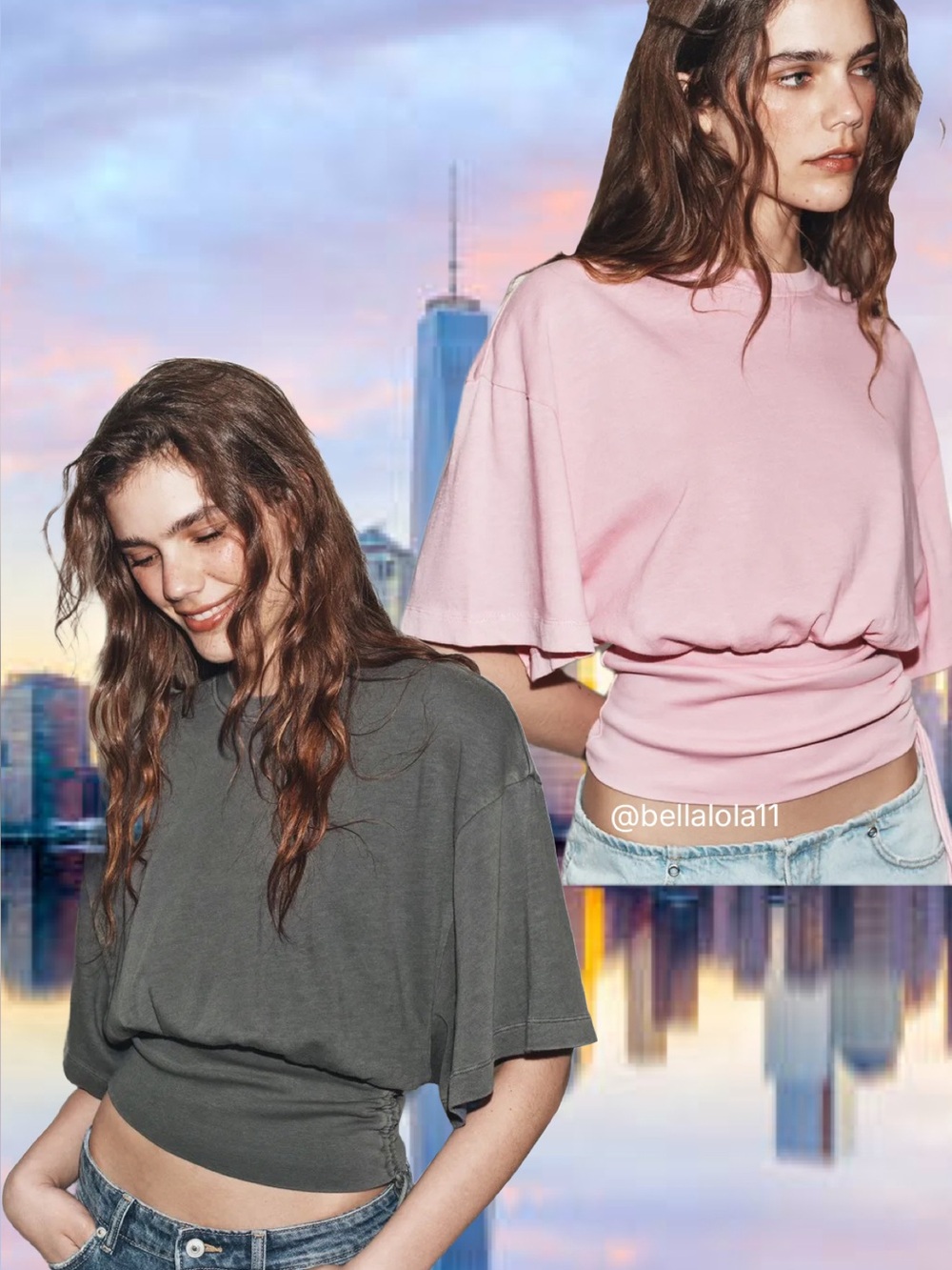 ZARA BLUSH TOP - Picture 3 of 9